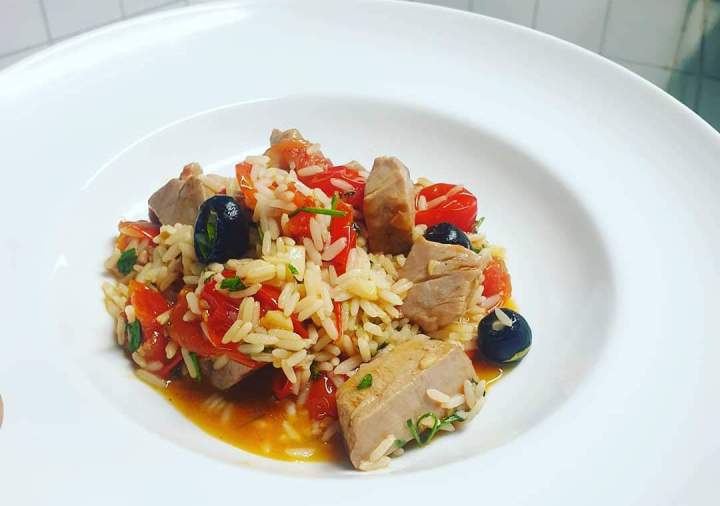 Salade de riz au thon Marseille